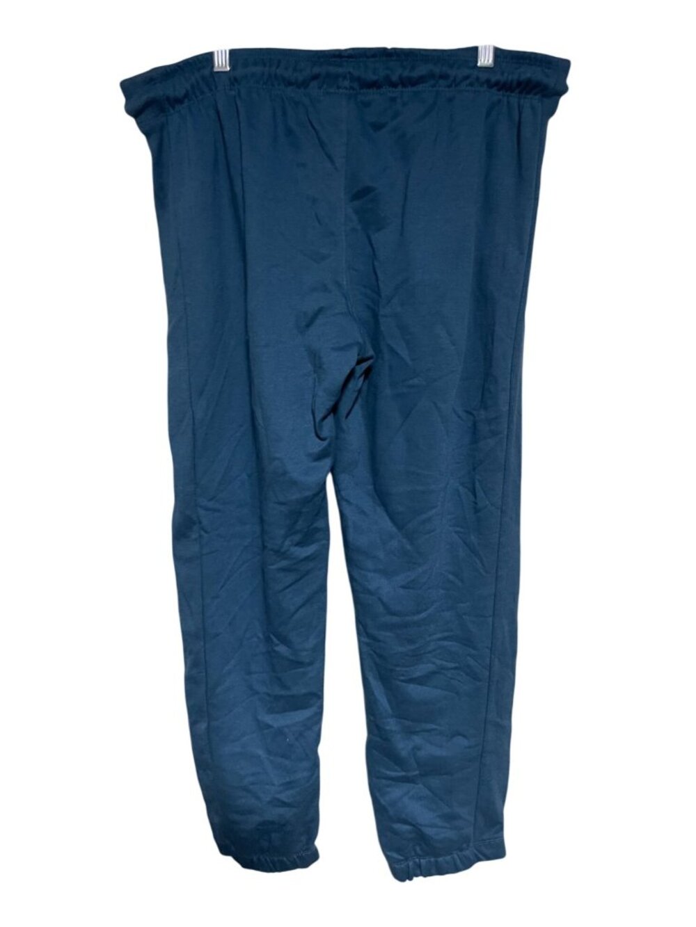 J.O&Co Womens Relaxed Fit Blue Jogger Pants Size L Elastic Waist Drawstring